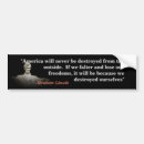 Search for lincoln bumper stickers America