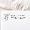 Search for hand drawn return address labels Black and white