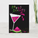 Search for alcohol martini cards Pink
