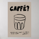 Recherche de cafe posters Italien