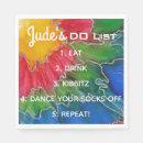 Recherche de bar mitzvah serviettes Fournitures de partie