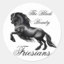 Search for friesian horse stickers Beauty