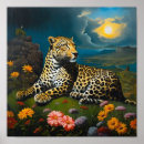 Search for blue leopard posters Flowers