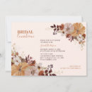 Search for rustic bridal luncheon invitations Floral