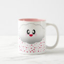 Recherche de nuages mignons tasses Dessin animé