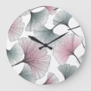 Search for hand painted clocks Leaf