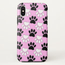 Search for pink paw prints iphone cases Paws