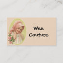 Search for baby clothes business cards Handmade