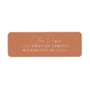 Recherche de desert return address labels Moderne