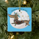 Search for dachshund ornaments Whimsical