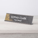 Search for luxury name plates Desk