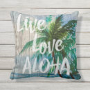 Search for palm tree pillows Hawaiian