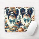 Recherche de chien papillon tapis souris Chiens