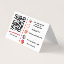 Search for instagram icon business cards Professional white