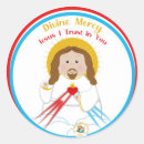 Search for divine mercy jesus stickers Saint