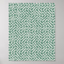Recherche de motif tropical posters Vert