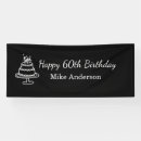 Search for birthday for men banners 60 years old