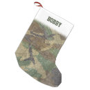 Search for hunting christmas stockings camouflage