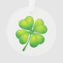 Search for four leaf clover ornaments Patrick's