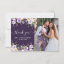 Search for floral wedding thank you cards Newly weds