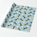 Search for honey bee wrapping paper Animal