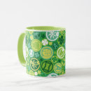 Search for shamrock pattern mugs Lucky