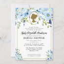 Search for silhouette bridal shower invitations Floral