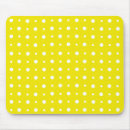 Recherche de pois blanc tapis souris Jaune