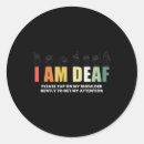 Search for deaf sign language stickers I love you
