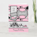 Search for 2 year old birthday cards Pink