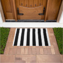 Search for black and white stripes doormats Striped