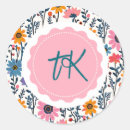 Recherche de floral art stickers Bleu