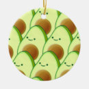Search for avocado ornaments Kawaii