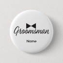 Search for friend of groom buttons Best man