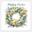 Search for happy easter wreath stickers Cute