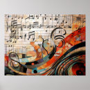 Search for music score posters Musical