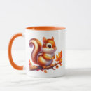 Search for cute squirrel mugs Fall