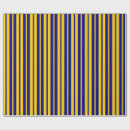 Recherche de bleu jaune papier cadeau Rayures