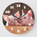 Recherche de porcelets horloges Rose