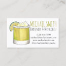 Search for cocktail business cards Mixologist