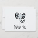 Recherche de elephant remerciements cartes Baby shower garçon