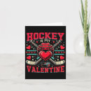 Search for hockey valentines day cards Mai valentine