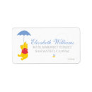 Search for baby boy return address labels Winnie the pooh