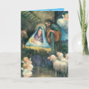 Search for vintage nativity christmas cards Mary and joseph