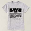 Recherche de de développeur web tshirts Codage