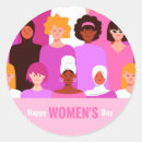 Search for 8 march international womens day stickers Pink