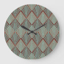 Search for art deco style clocks Geometric