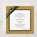 Search for gold glitter rehearsal dinner invitations Formal