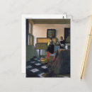 Search for baroque paintings postcards Johannes vermeer