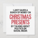 Search for funny political christmas cards Satire